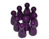 Pions plastiques 24mm - Violet - 10p Pions plastiques 24mm - Violet - 10p